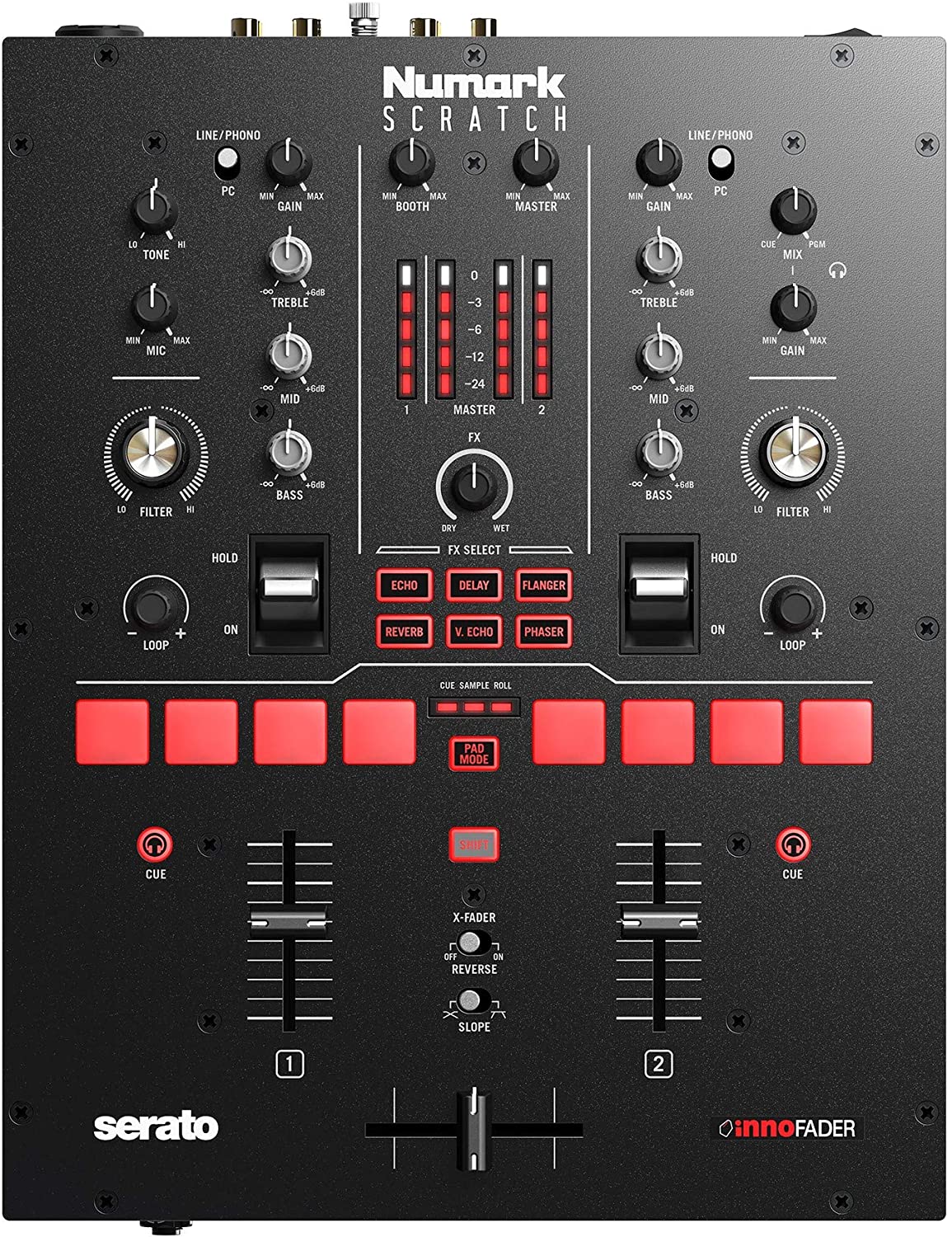 NUMARK SCRATCH - Mixer 2 channels with FX