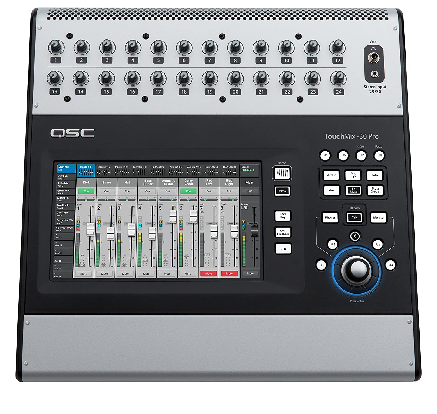 QSC TOUCHMIX 30 - Digital Console 30 input / 16 output