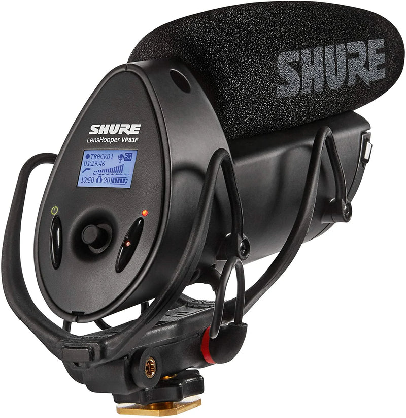 Shure VP83F - Shotgun Condenser Mic with Flash Recording