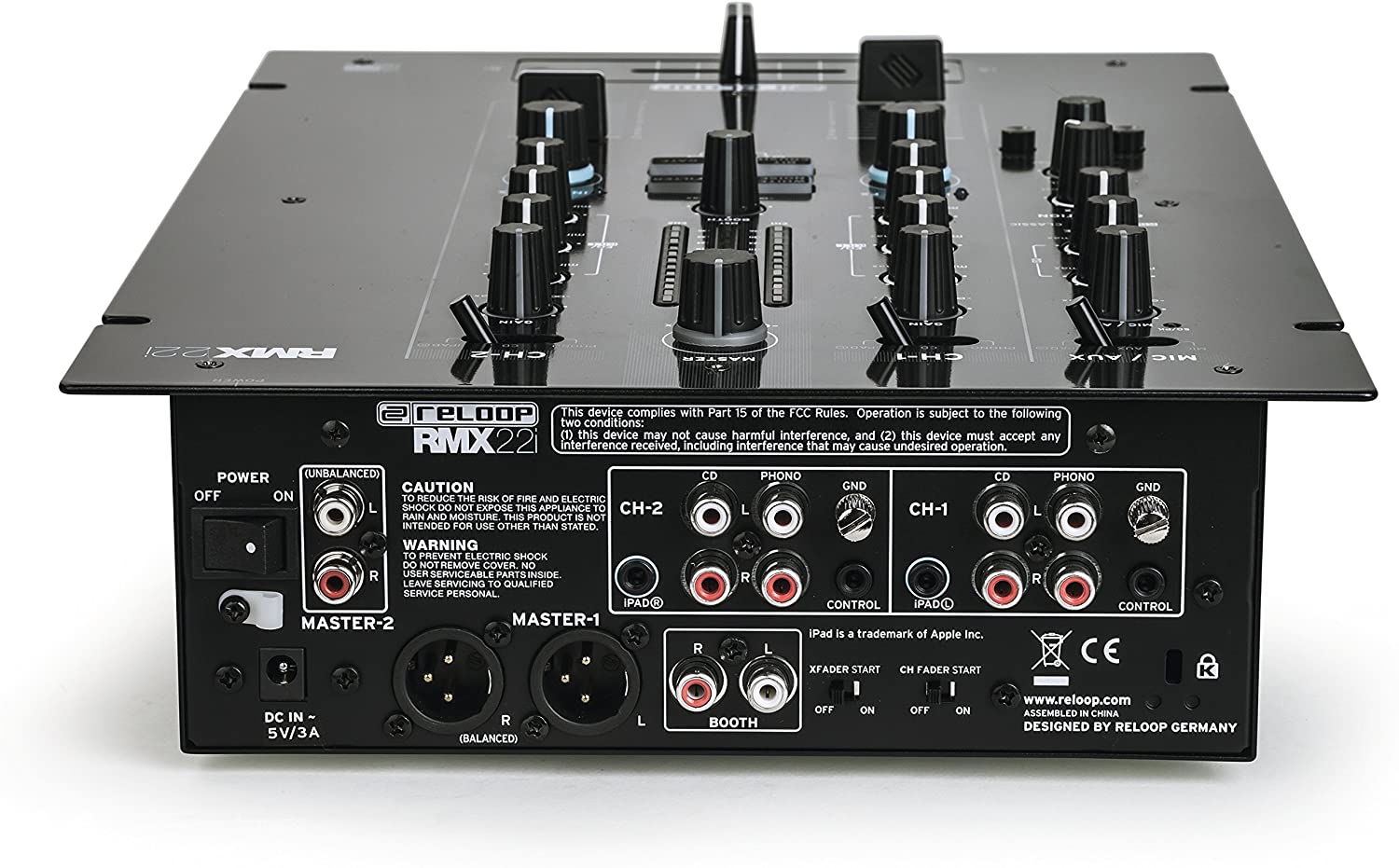 RELOOP RMX-22I - 2 (+1) Channel Digital Effect Mixer