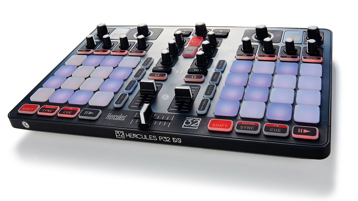 HERCULE DJ P32DJ - DJ Controller with DJuced software