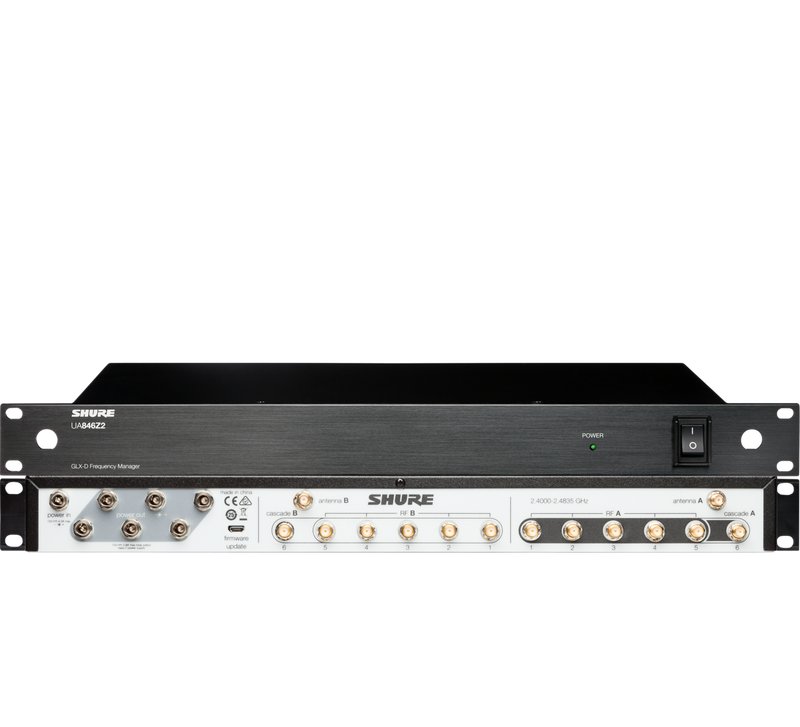 SHURE UA846Z2/LC GLX-D Frequency Manager rackmount