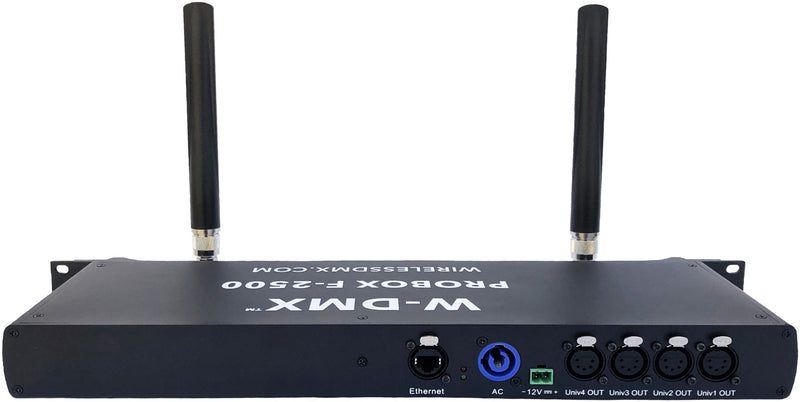 W-DMX F-2500-G5 Wireless DMX transmitter / Receviver