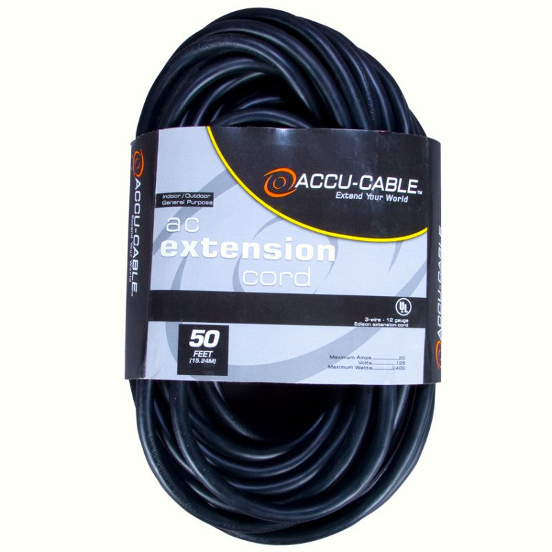Accu-Cable EC163-50 AC Extension