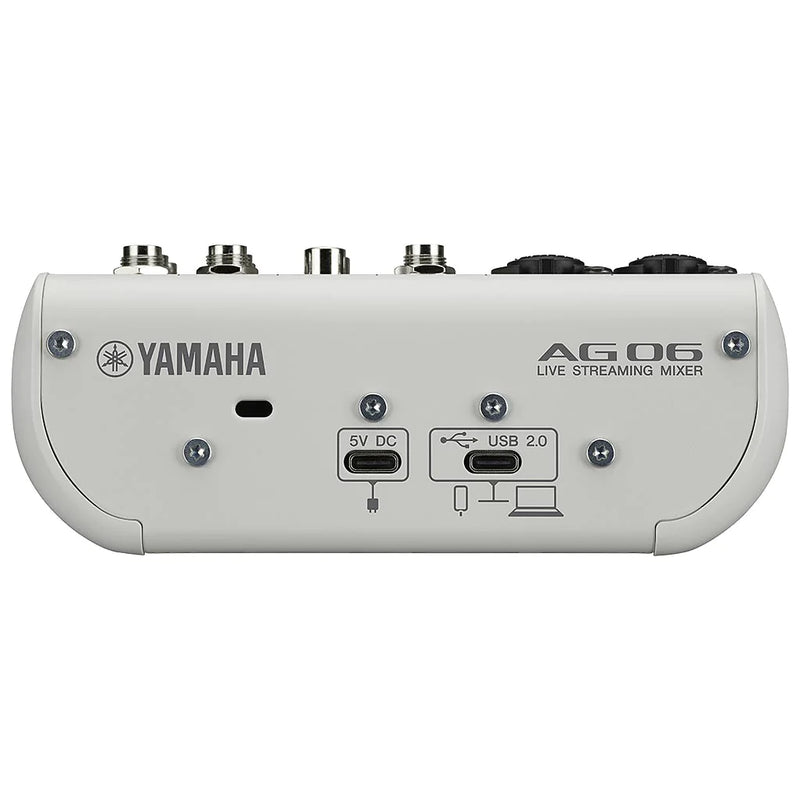 YAMAHA AG06MK2 -USB MIXER webcast - podcast - streaming