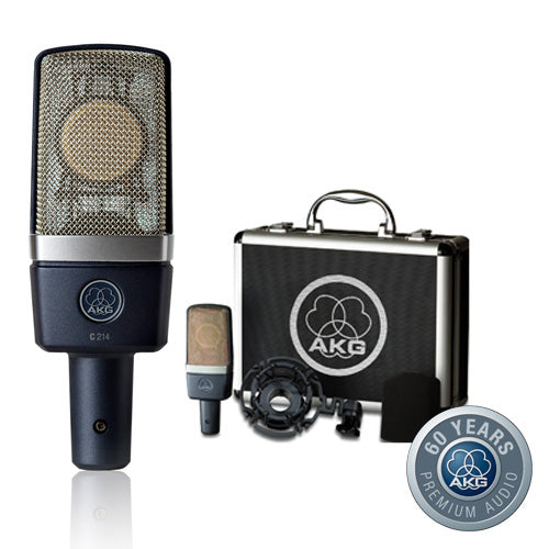 AKG C214 -Studio and live Condenser microphone
