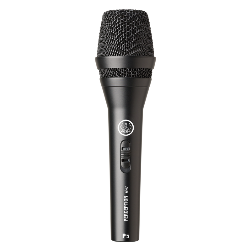 AKG P5S High-performance dynamic vocal microphone with on/off switch
