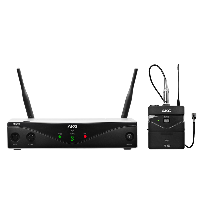 AKG WMS420-PRESENTER-A Professional wireless lavalier microphone system