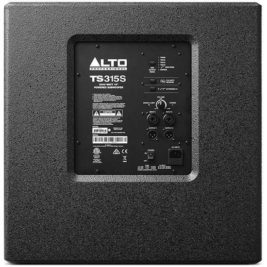 ALTO TS315S - 2000-WATT 15" POWERED SUBWOOFER