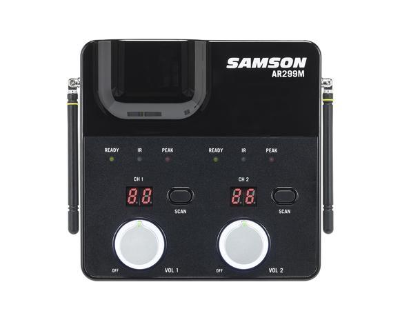 SAMSON SWC288MHQ8-K Handheld - Dual-Channel Wireless Microphone System
