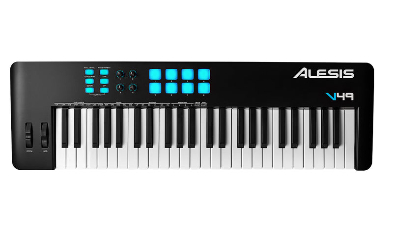 ALESIS V49 MKII- 49 Key USB-MIDI Keyboard Controller
