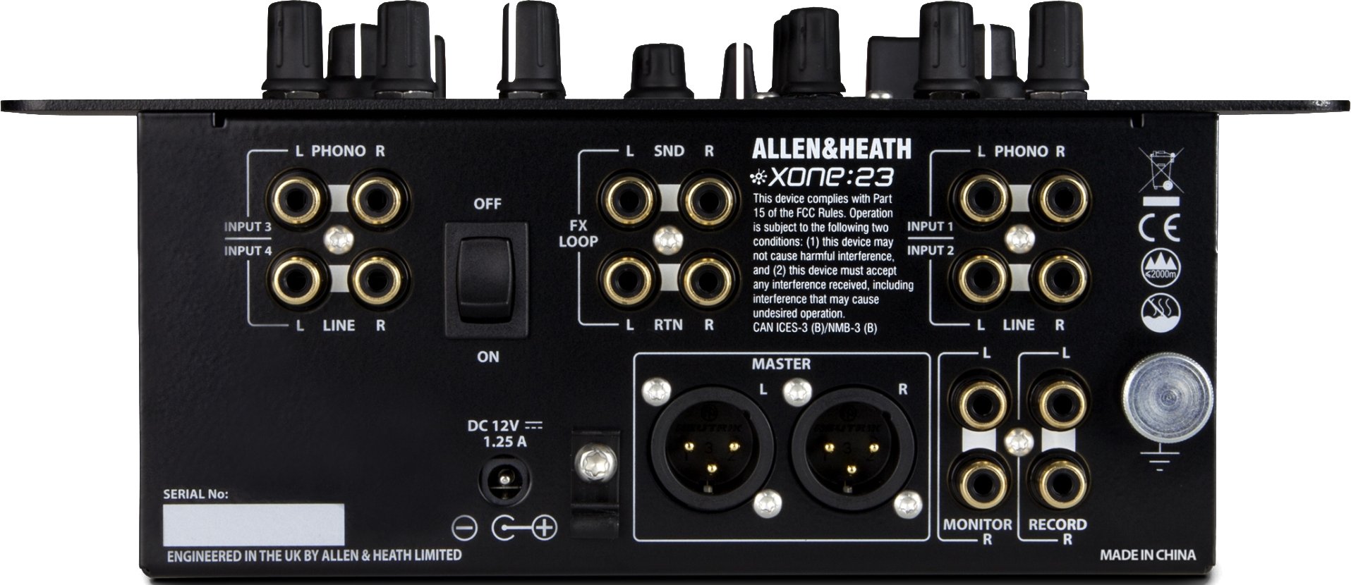 ALLEN & HEATH XONE 23 - 2 Channel Professional MDJ Mixer