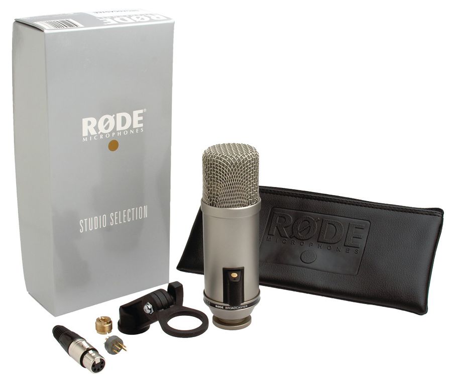 RODE BROADCASTER - Condenser Vocal and Podcast microphone