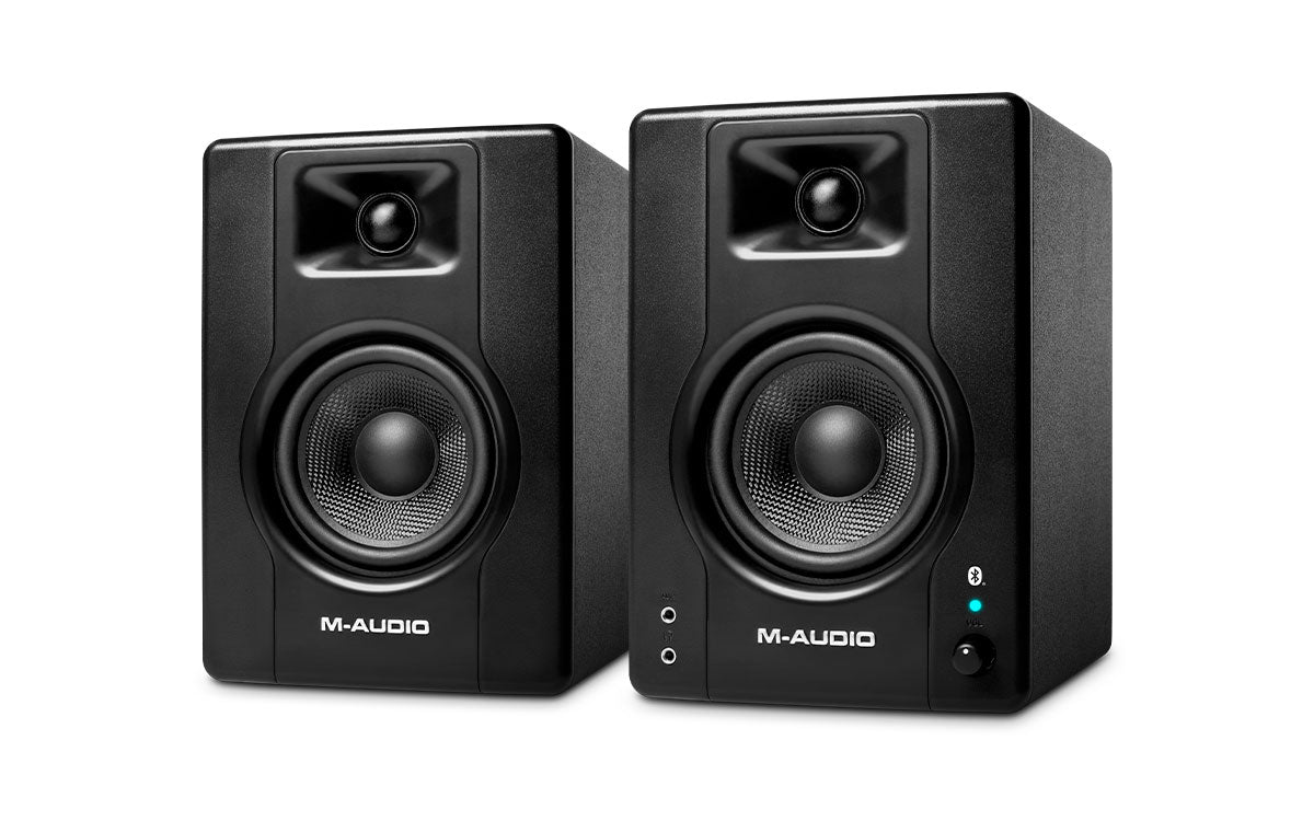 M AUDIO BX4BT - PAIR- 4''  Bluethooth Powered Monitors.