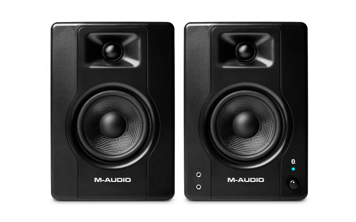 M AUDIO BX4BT - PAIR- 4''  Bluethooth Powered Monitors.