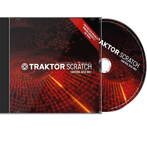 NATIVE INSTRUMENT TRAKTOR SCRATCH CONTROLE VYNIL MKII (2) CD TIME CODE TRAKTOR