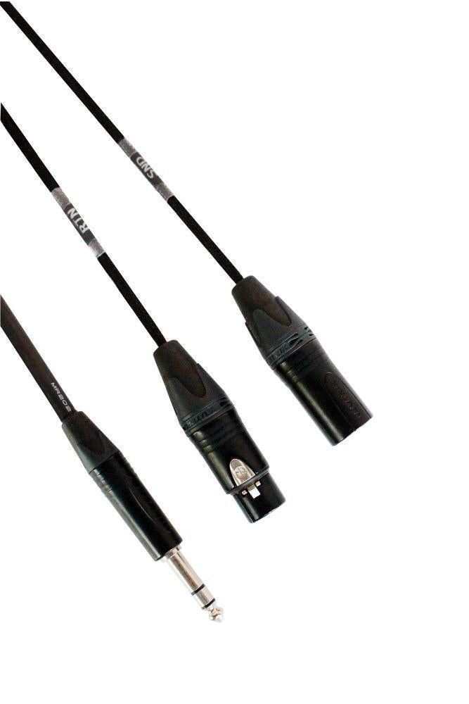 DIGIFLEX CIN SERIES Cable 1/4" TRS / XLR (MX SEND, FX RETURN)