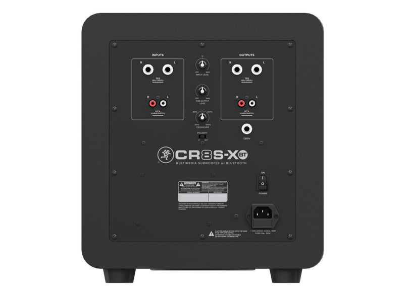 MACKIE CR8S-XBT  - 8" Multimedia Subwoofer with Bluetooth and CRDV