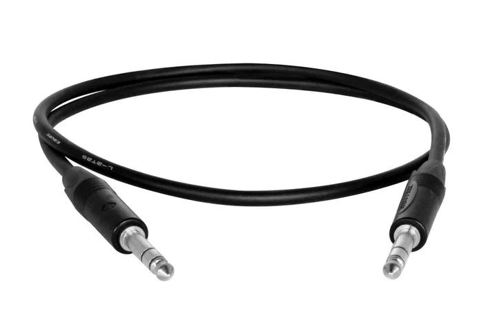 Digiflex CSS-10-BLACK Cable TRS to TRS - CSS Studio Series Balanced Patch Cables CSS-10-BLACK