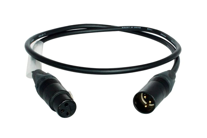 Digiflex CXX-C2-10-GIGPACK Cable XLR to XLR - CXX-C2 Studio Series Microphone Cables CXX-C2-10-BLACK