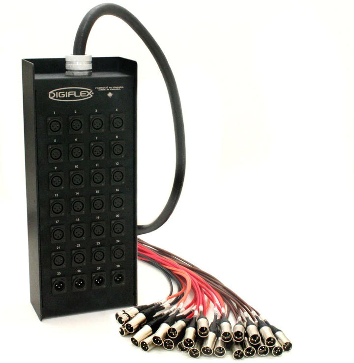 Digiflex DE8-4X-125 Cable Snake - DE Series 8-Channel Snakes DE8-4X-125