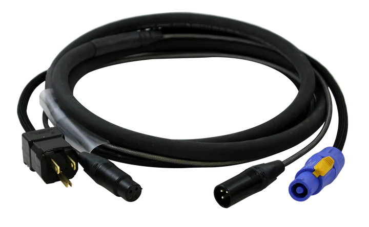 Digiflex DH-UPX-100 Cable AC Extension - DH-UPX U-Ground to powerCON & XLR Hybrid Cables DH-UPX-100