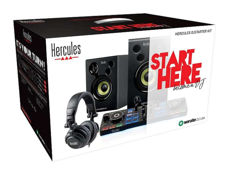 HERCULE DJ DJ-STARTER-KIT - Controller complete kit
