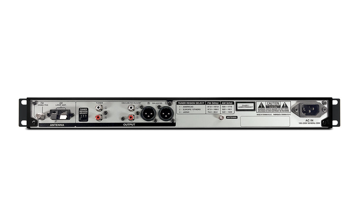 DENON PRO DN300Z - CD/Media Player with Bluetooth®/USB/SD/Aux and AM/FM Tuner