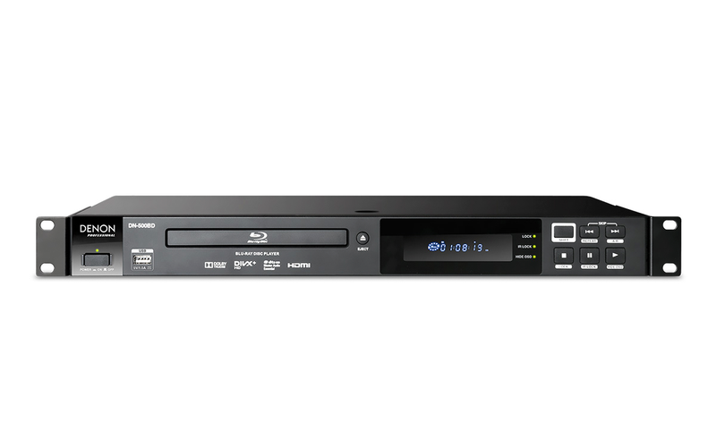 DENON PRO DN500-CB - CD/Media Player with Bluetooth®/USB/Aux Inputs and RS-232c