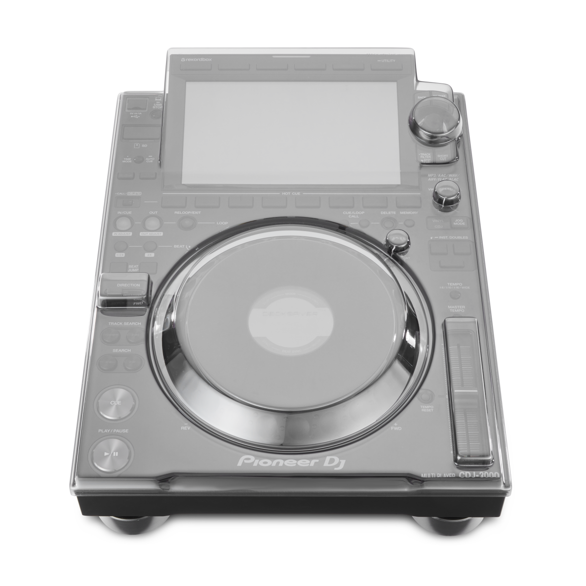 DECKSAVER DS-PC-CDJ3000 Dust Cover for Pioneer CDJ-3000