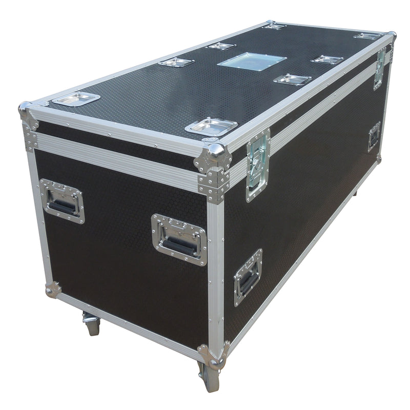 PROX-XS-UTL246030W - TruckPaX™ Heavy-Duty Truck Pack Utility Flight Case W-Divider and Tray Kit |1/2 Inch Plywood | 24"X60"X30"