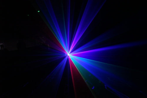 CR-LASER FS-6 RGB - Multi colored Laser RGB sound activated and DMX