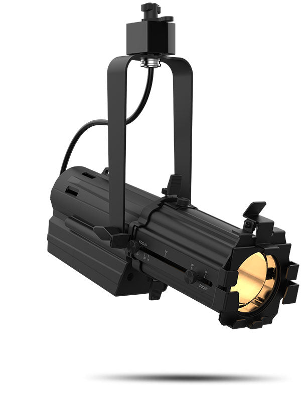 Ovation ETD-40WW -  creates a hard-edged beam for precise gobo projection. - Chauvet Professional OVATION-ETD40WW Track-Mountable Compact LED Ellipsoidal