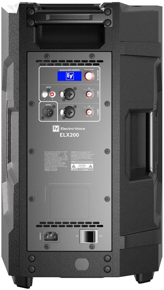 ELECTRO-VOICE ELX-200-15P  / 15'' POWERED 1200 WATT
