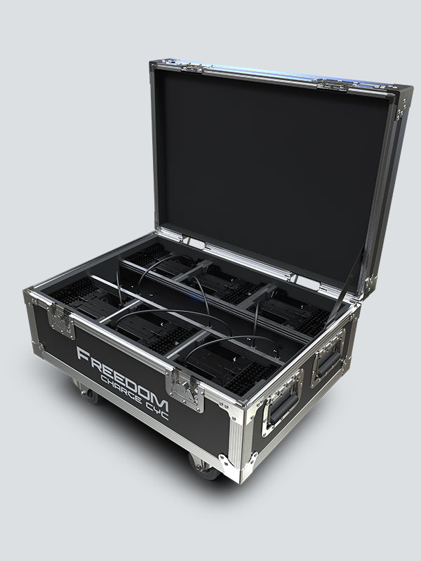 CHAUVET FREEDOM-CHARGE-CYC Road case with charger - Chauvet DJ FREEDOM CHARGE CYC Charging Road Case