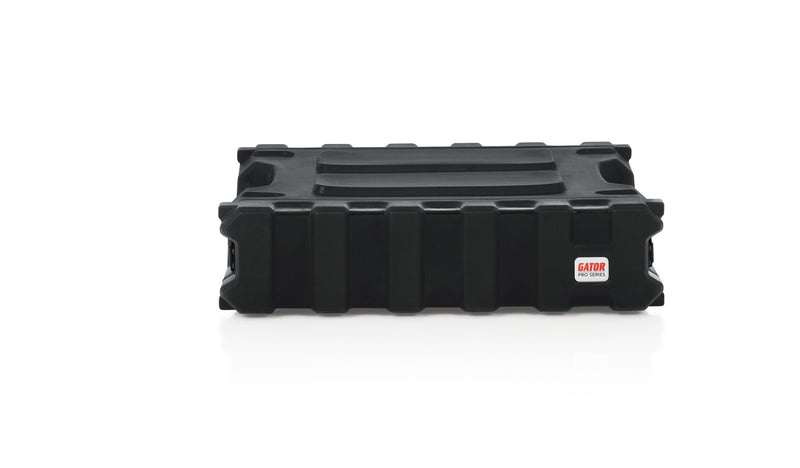 GATOR G-PRO-2U-19 2 space rotationally molded rack case, 19” deep - Gator G-PRO-2U-19 Rotationally Molded Rack Case - 2U, 19" Deep