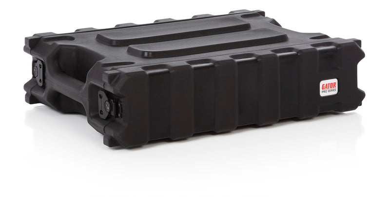 GATOR G-PRO-2U-19 2 space rotationally molded rack case, 19” deep - Gator G-PRO-2U-19 Rotationally Molded Rack Case - 2U, 19" Deep