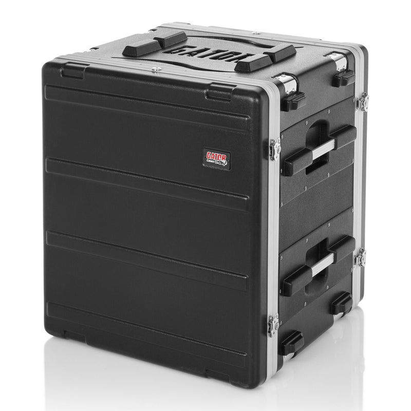 GATOR G-SHOCK-12L 12U rack case, double shock absorber each corner - Gator G-SHOCK-12L Shock Absorber Rack Case - 12U