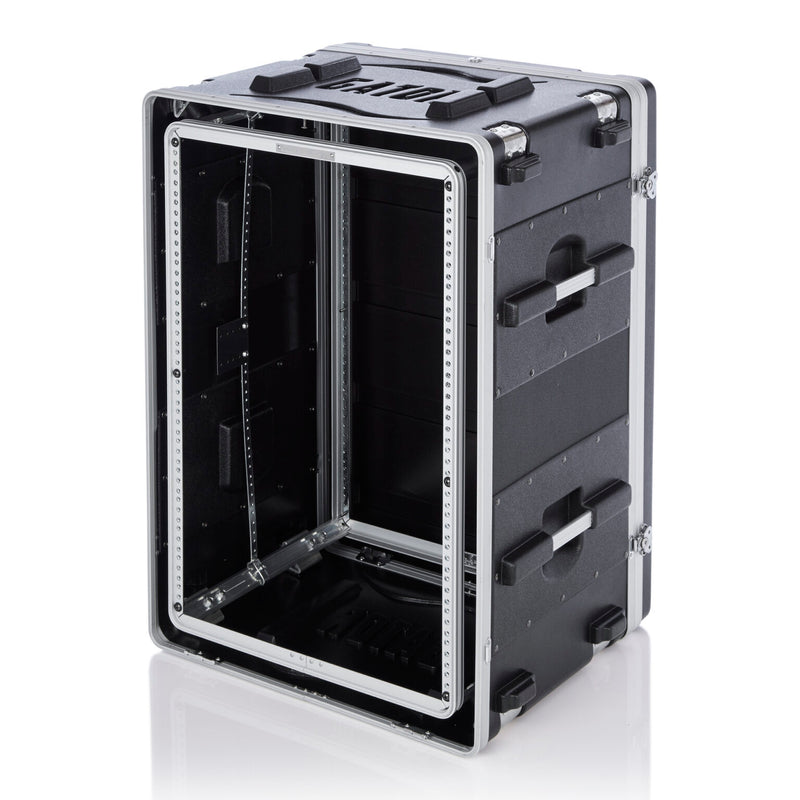 GATOR G-SHOCK-16L 16U rack case, double shock absorber each corner