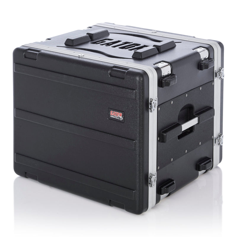 GATOR G-SHOCK-8L 8U rack case, double shock absorber each corner - Gator G-SHOCK-8L Shock Absorber Rack Case - 8U