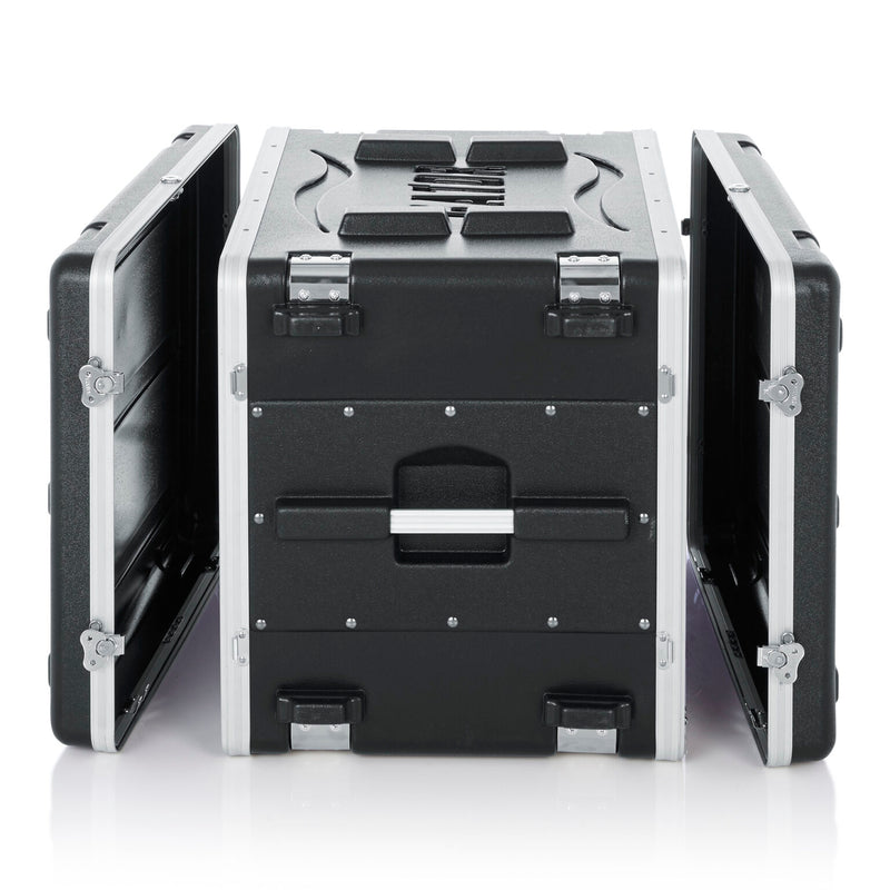 GATOR G-SHOCK-8L 8U rack case, double shock absorber each corner - Gator G-SHOCK-8L Shock Absorber Rack Case - 8U