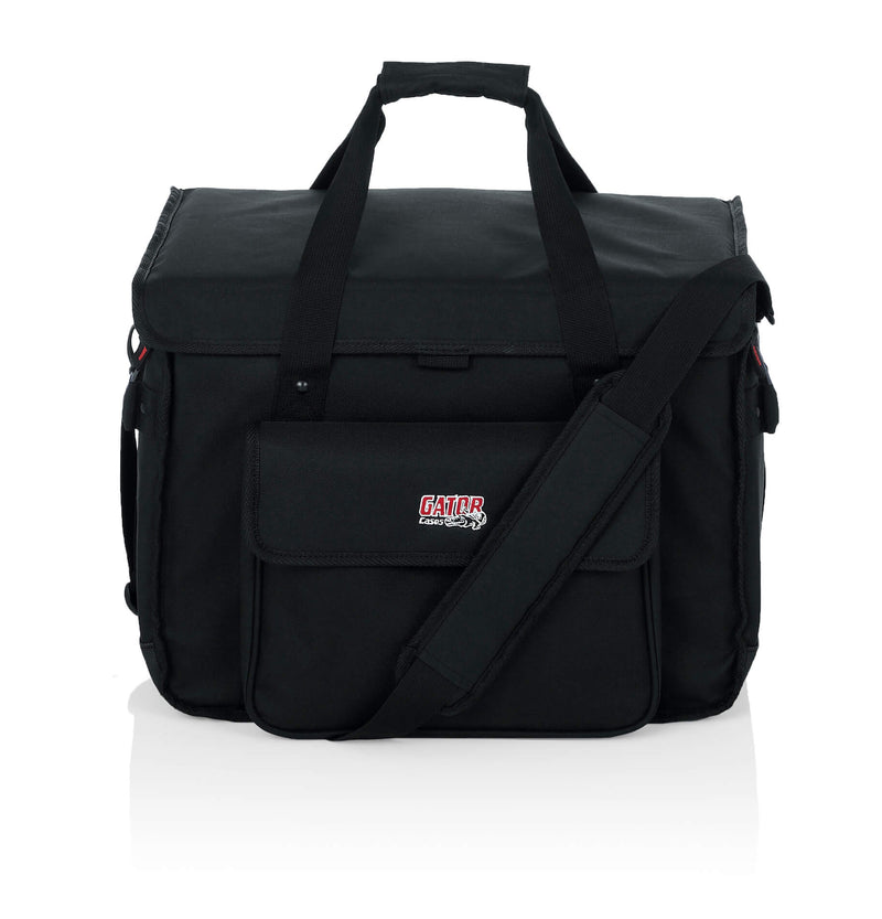 GATOR G-STUDIOMON1 Lightweight tote bag designed to fit a pair of most 5" driver monitors