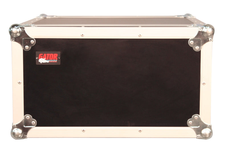 GATOR G-Tour 6U 6 Space 19" Flight Rack - Gator G-TOUR 6U ATA Wood Flight Rack Case - 6U, 19" Deep