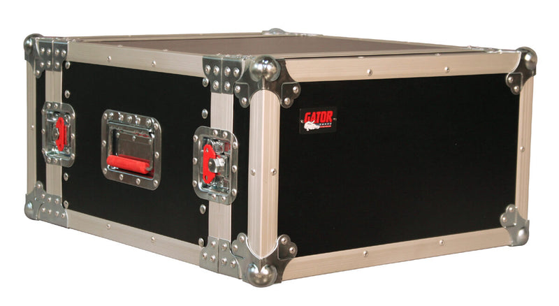 GATOR G-Tour 6U 6 Space 19" Flight Rack - Gator G-TOUR 6U ATA Wood Flight Rack Case - 6U, 19" Deep