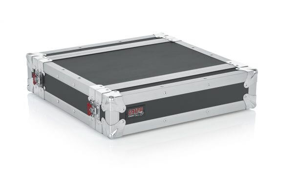 GATOR G-Tour EFX2 Tour Style Effects Rack Case - 2 Space - Gator G-TOUR EFX 2 Tour Style Effects Rack Case