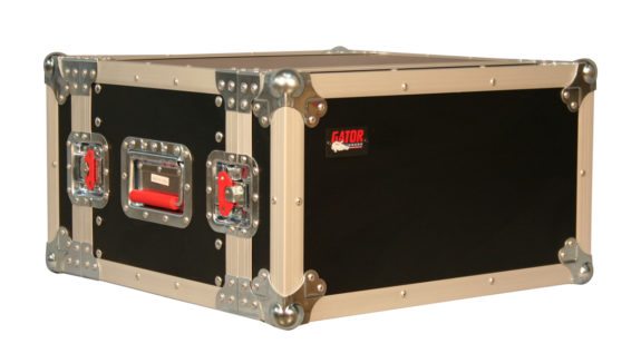 GATOR G-Tour EFX6 Tour Style Effects Rack Case - 6 Space - Gator G-TOUR EFX 6 Tour Style Effects Rack Case