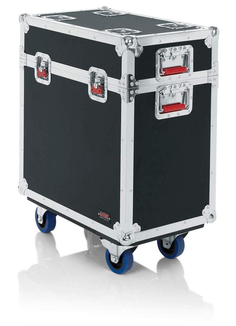 GATOR GTOURMH350 G-TOUR case that holds 350 sized moving head lights. - Flight Case For Two 350-Style Moving Head Lights