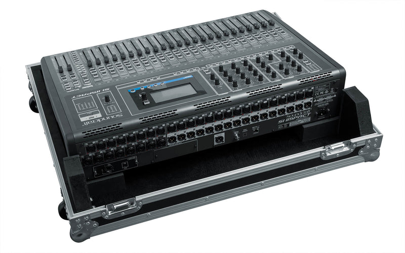 GATOR G-TOURSIIMPACTNDH Case for Soundcraft Si Impact, no doghouse - Road Case For Soundcraft Si Impact Mixer