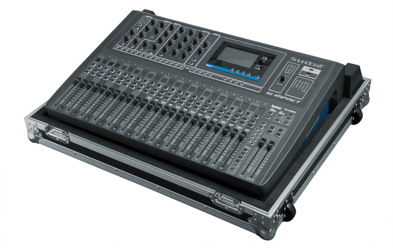 GATOR G-TOURSIIMPACTNDH Case for Soundcraft Si Impact, no doghouse - Road Case For Soundcraft Si Impact Mixer