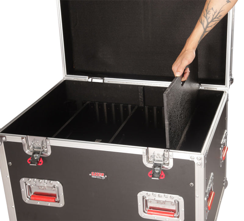 GATOR G-TOURTRK302212 ATA Wood Flight Truck Pack Trunk Case; 30" x 22" x 22" Exterior Before Casters